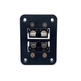 Dual Brad Harrison Panel Connector with x2 Brad Harrisons